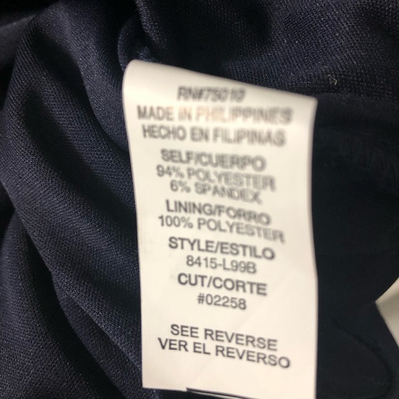 City Triangles Blue One Shoulder Dress Size S - Picture 3 of 3